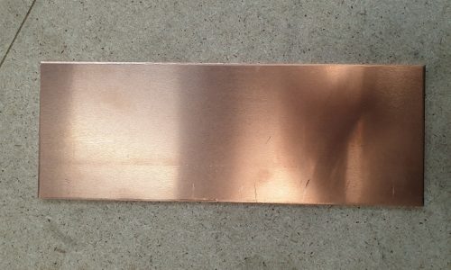 Copper 600mm x 150mm x 0.55mm
